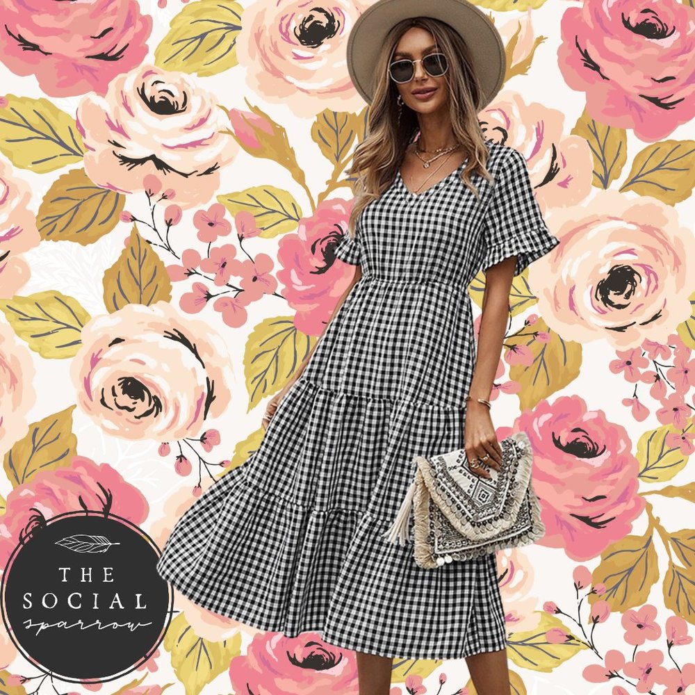 Gingham Dress